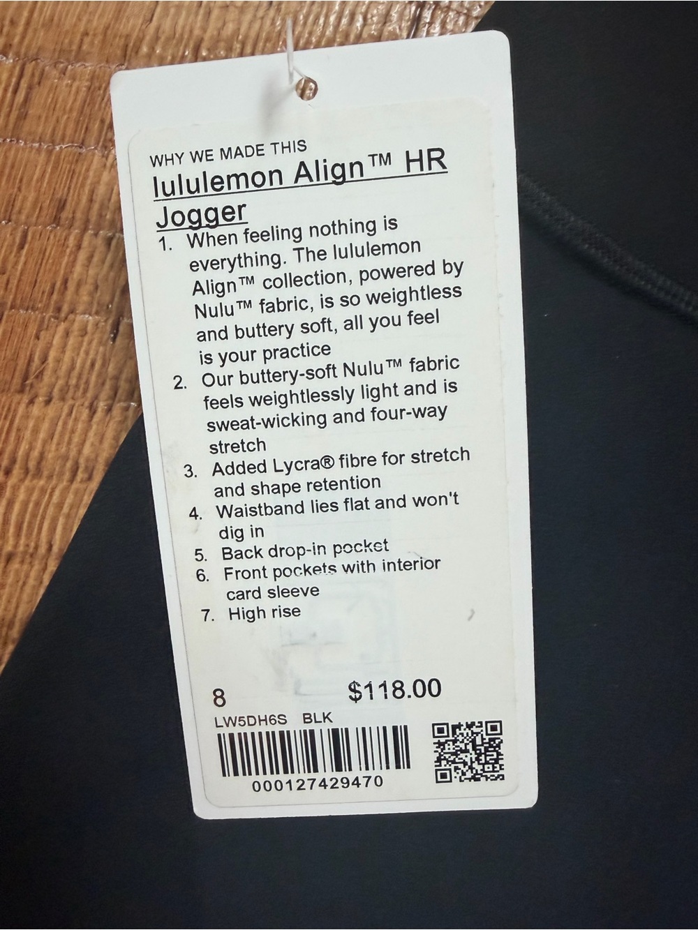 Lululemon align joggers NWT - Picture 3 of 3